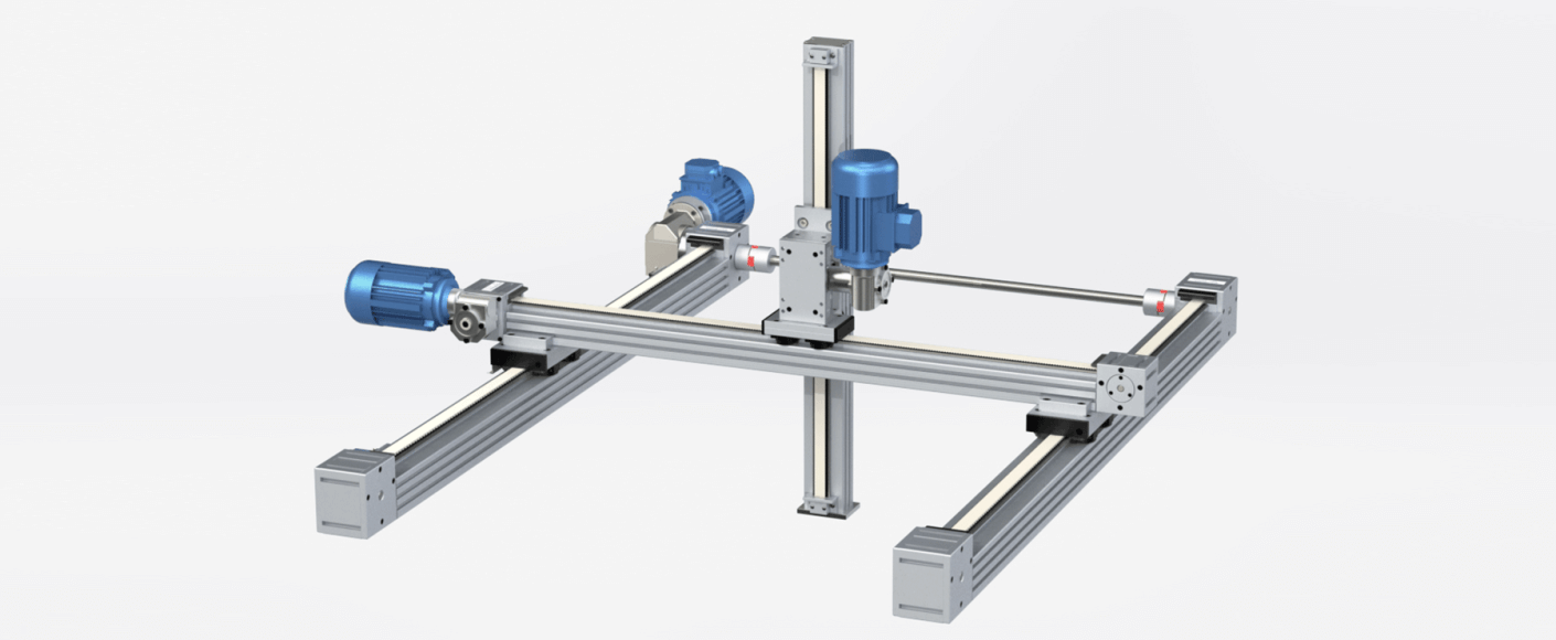 DLS Belt Driven Linear Actuator XYZ