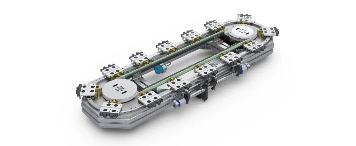 DTS 벨트 구동 트랙 시스템 타원형