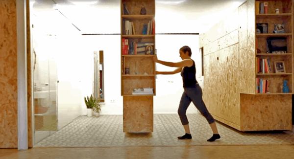 HepcoMotion - 사례 연구: 소형 아파트에서의 Hepco 리니어 모션 시스템