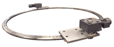 Large Diameter Ring Guides Integrated Rack and Pinion