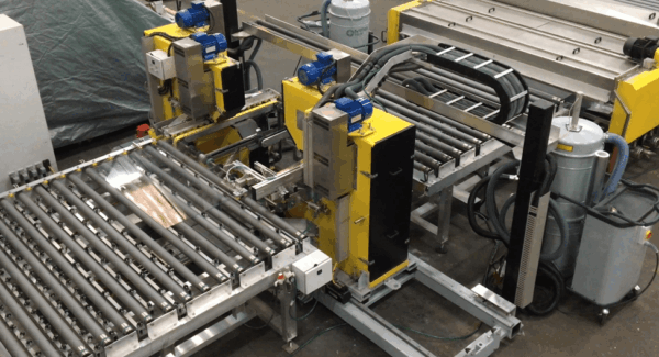 HepcoMotion - 높은 작업률과 산화방지의 모듈식 솔루션을 필요로 하는 거친 작업환경의 유리 씨밍(이음작업) 어플리케이션