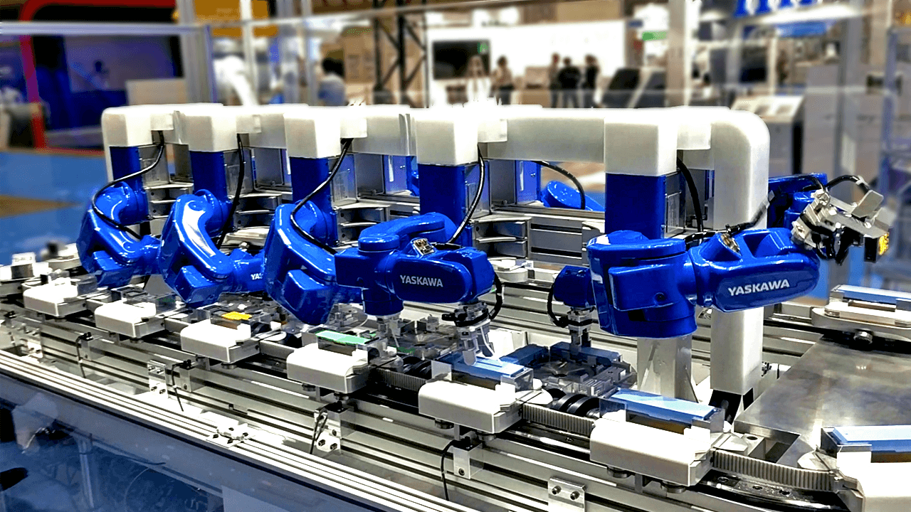 HepcoMotion - HepcoMotion-DTS와 Yaskawa 로봇의 합작 시스템