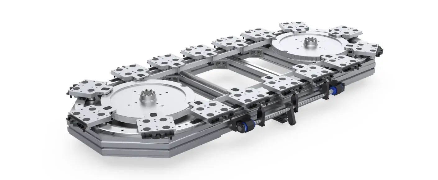 DTS+ 고성능 구동 트랙 시스템 타원형 측면 각도