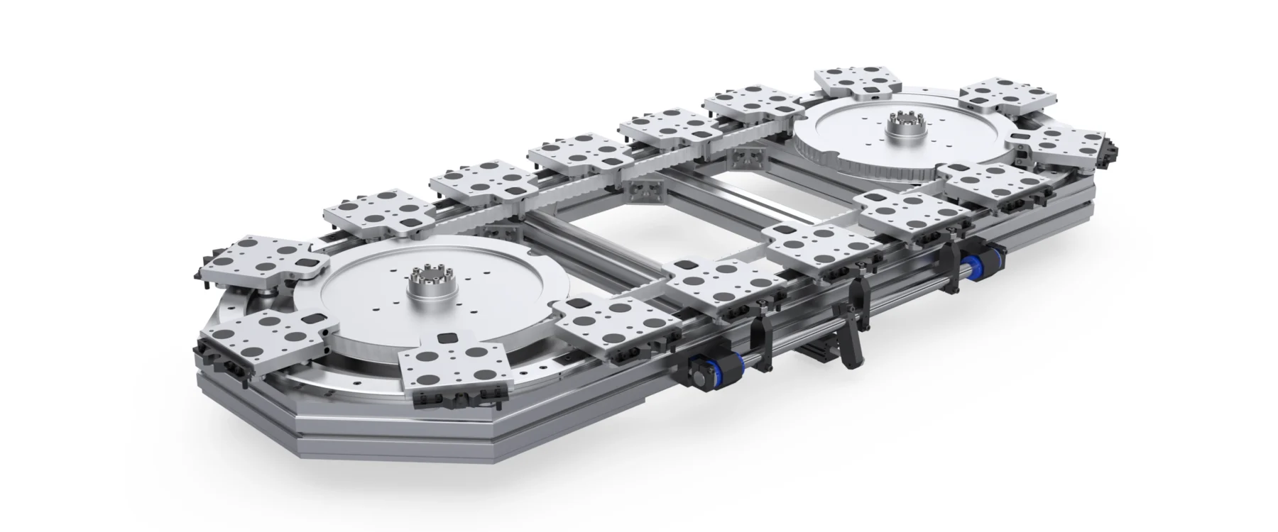 DTS+ 고성능 구동 트랙 시스템 타원형 측면 각도