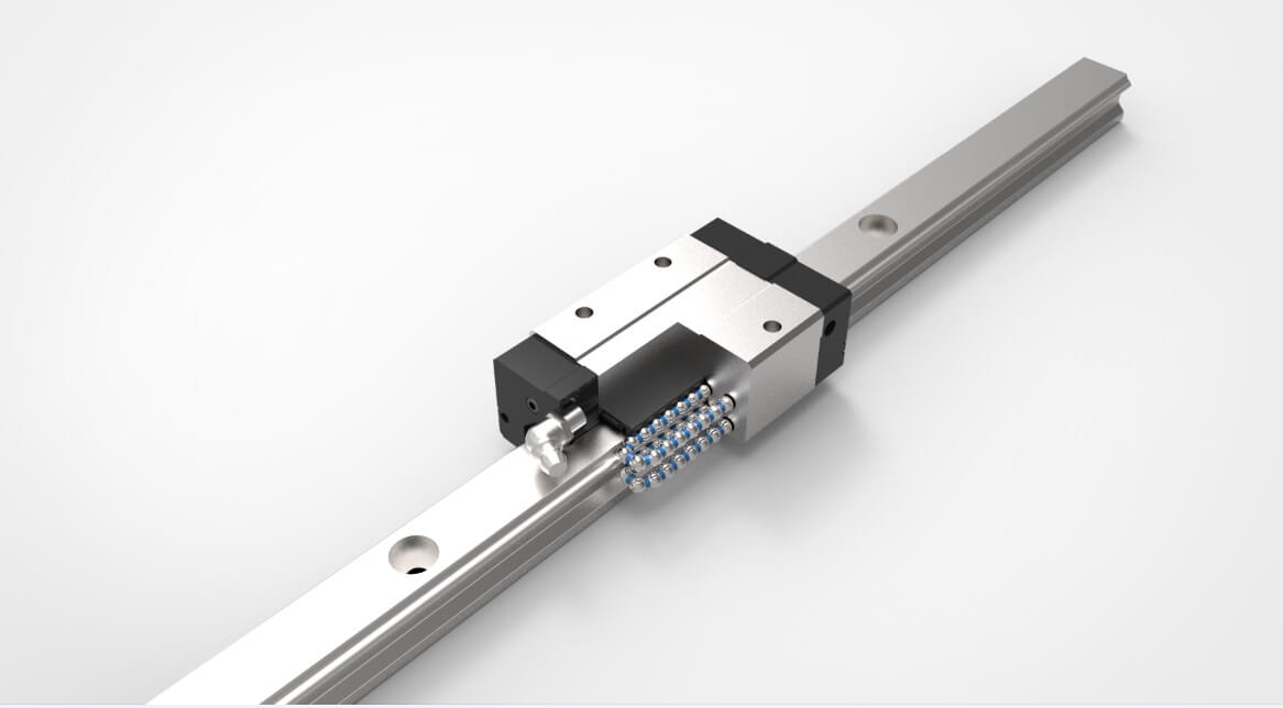 HepcoMotion - 스페이서 리테이너 타입 슬림 리니어 모션 가이드 – 표준형 (긴 타입