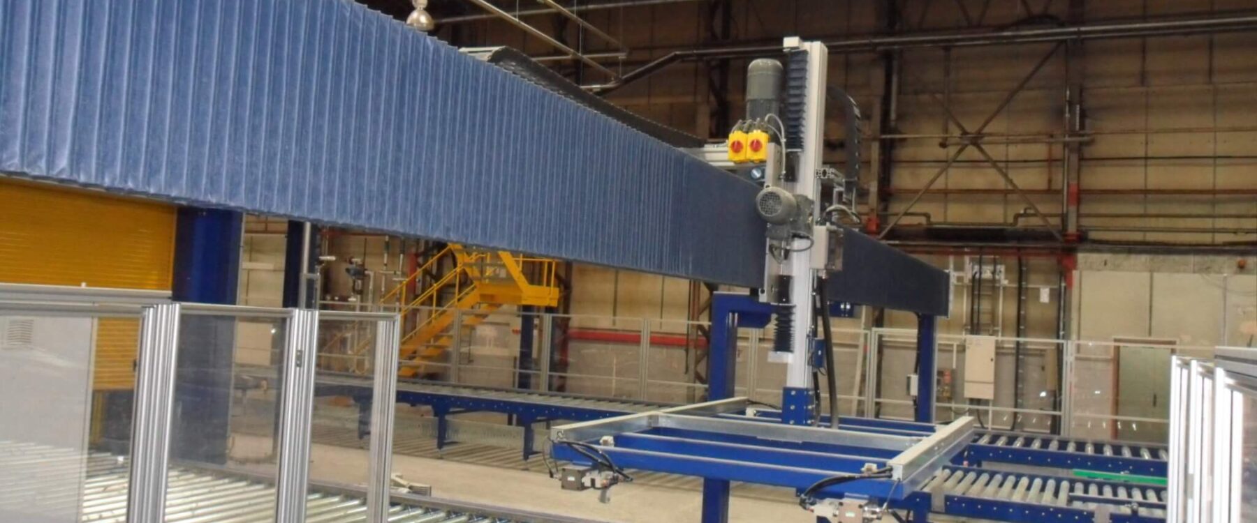 HepcoMotion - 거친 환경의 X Z 갠트리 시스템