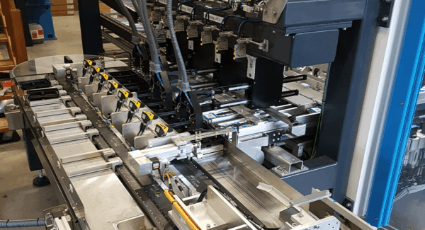 HepcoMotion - 적은 유지보수로 제품의 즉석 변경이 가능한 프린터 카트리지용 포장 솔루션