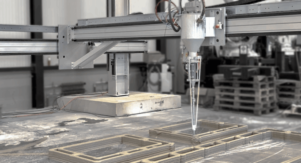 HepcoMotion - 3D 프린트 콘크리트 주택  | HGS 갠트리 시스템 | HepcoMotion 사례 연구