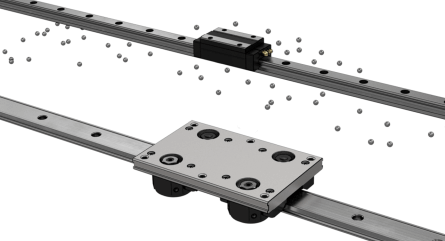 HepcoMotion - GV3 : 볼 레일 | 치명적인 고장 없음